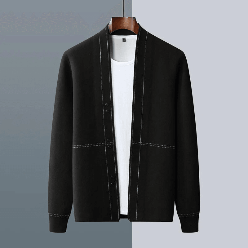 Heritage wool cardigan