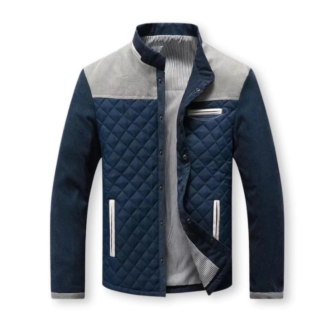 Heritage quilted military jacket