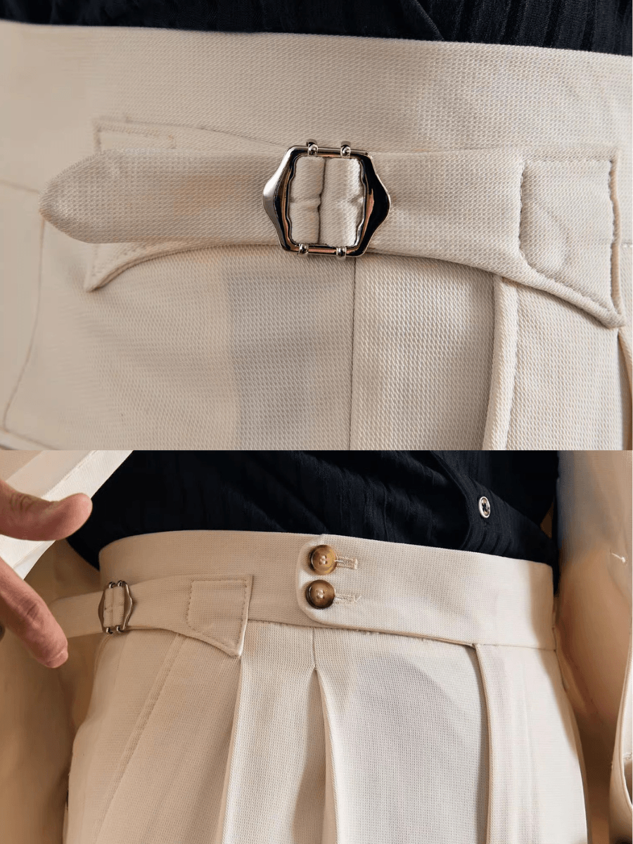 Business casual pants - Straight cut, non-iron