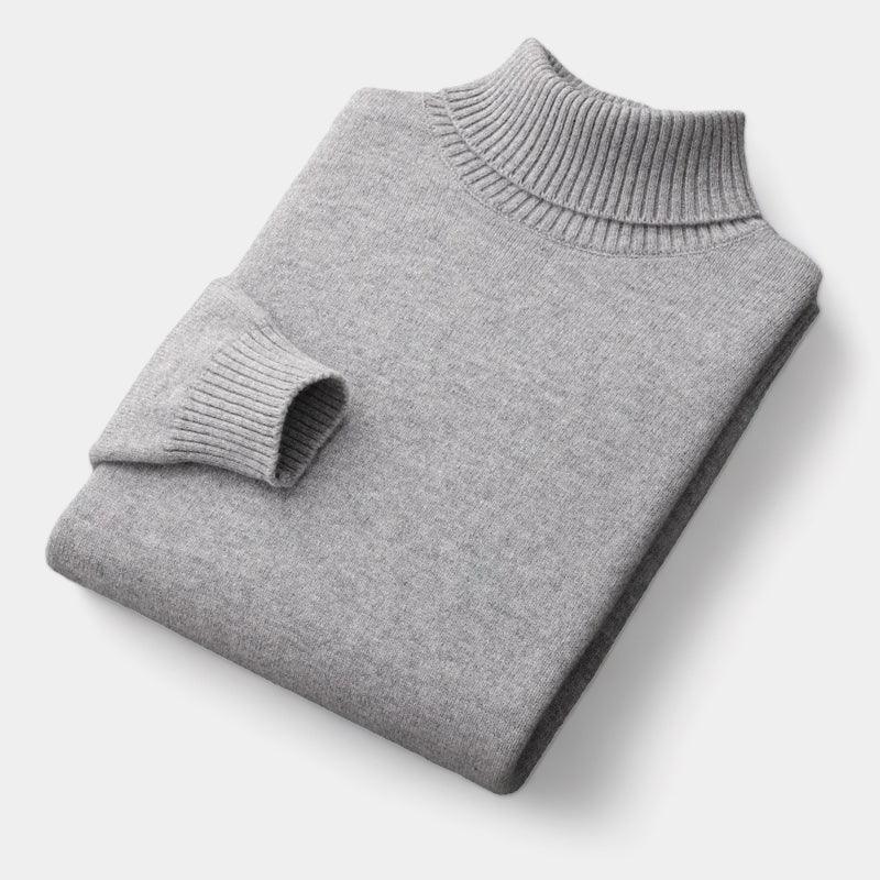1939 RUTHERFORD Merino wool turtleneck sweater