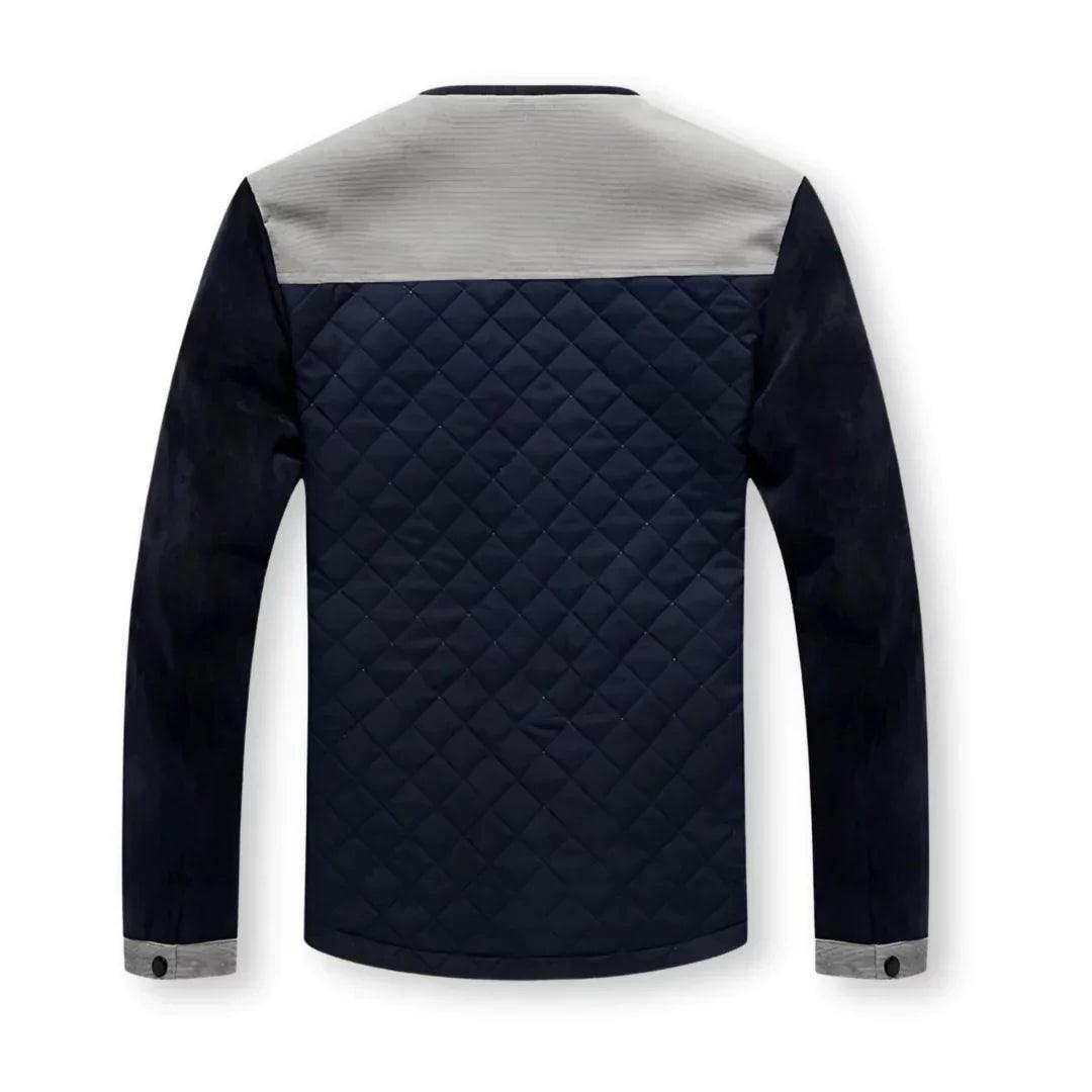Heritage quilted military jacket