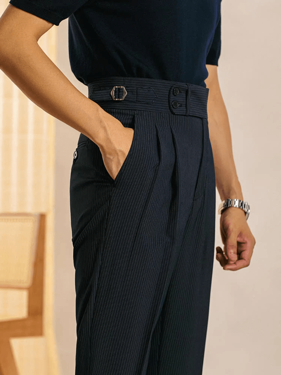 Elite double button business casual pants - Non-iron