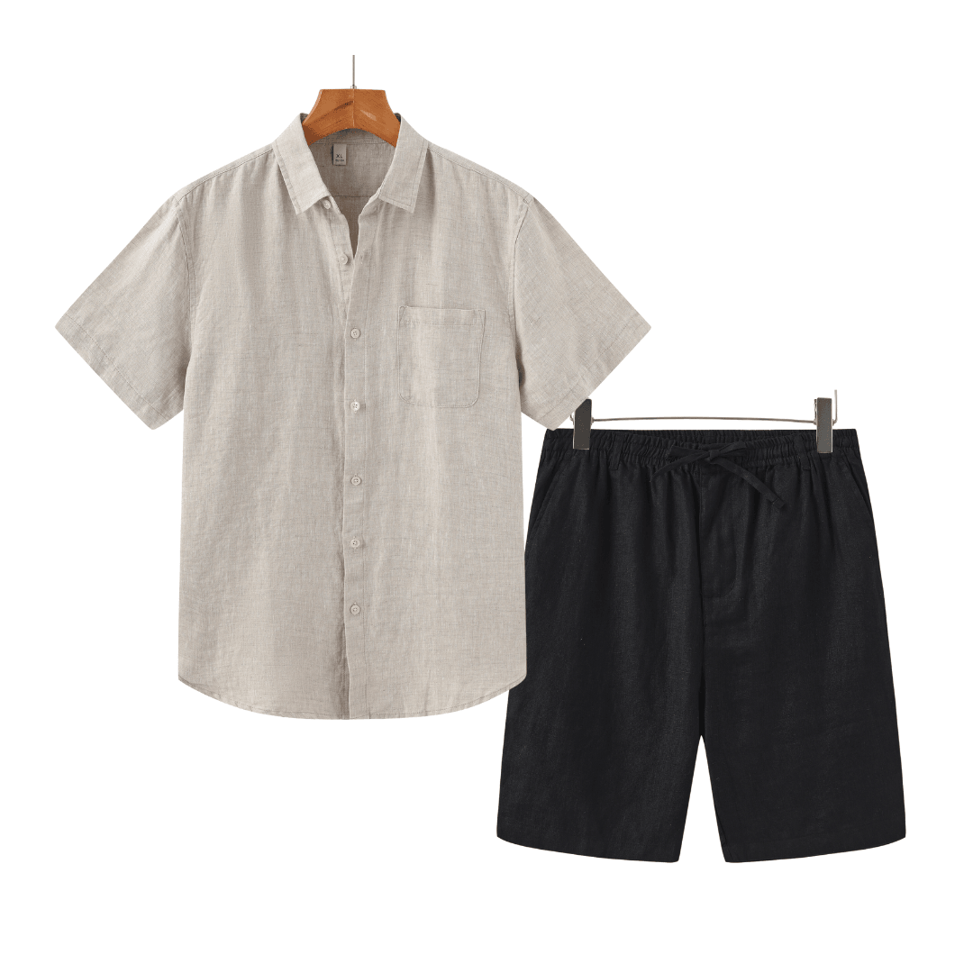 Old Money linen combo (Shorts)