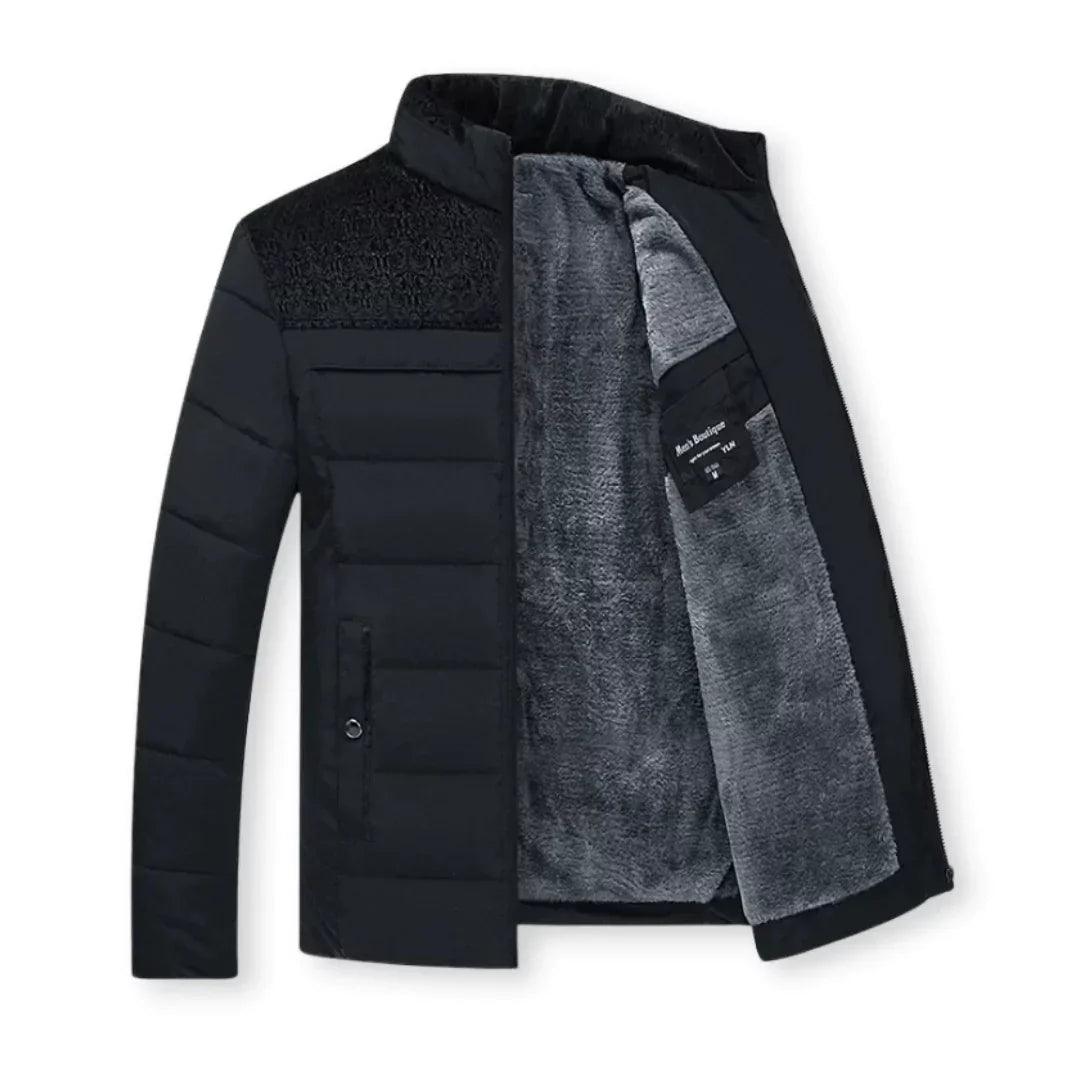 DOMINION quilted military jacket