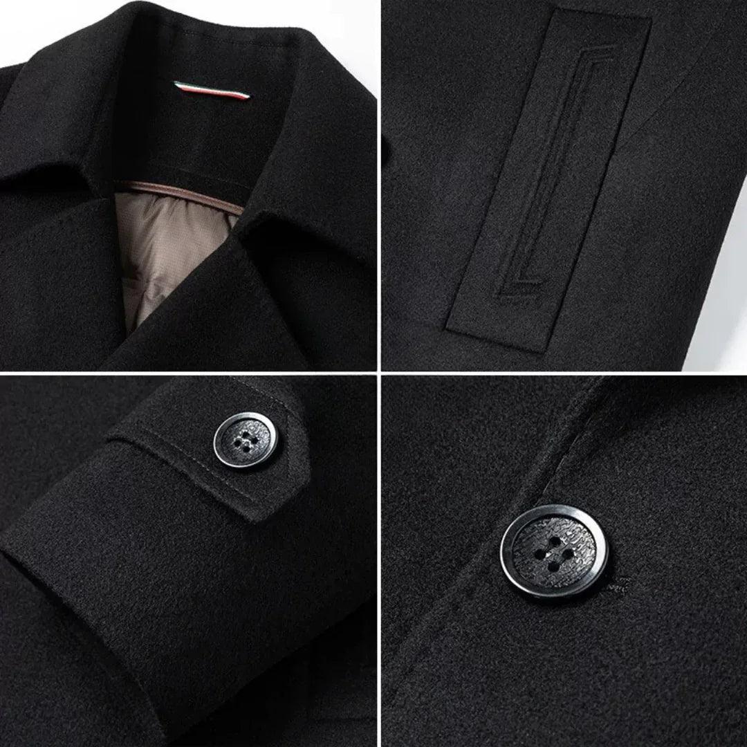 Wingfield Cavalier wool coat