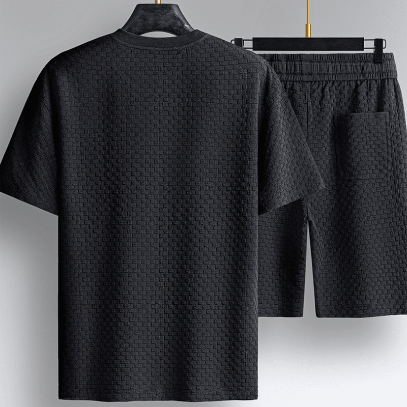 Leandro Premium waffle-knit lounge set
