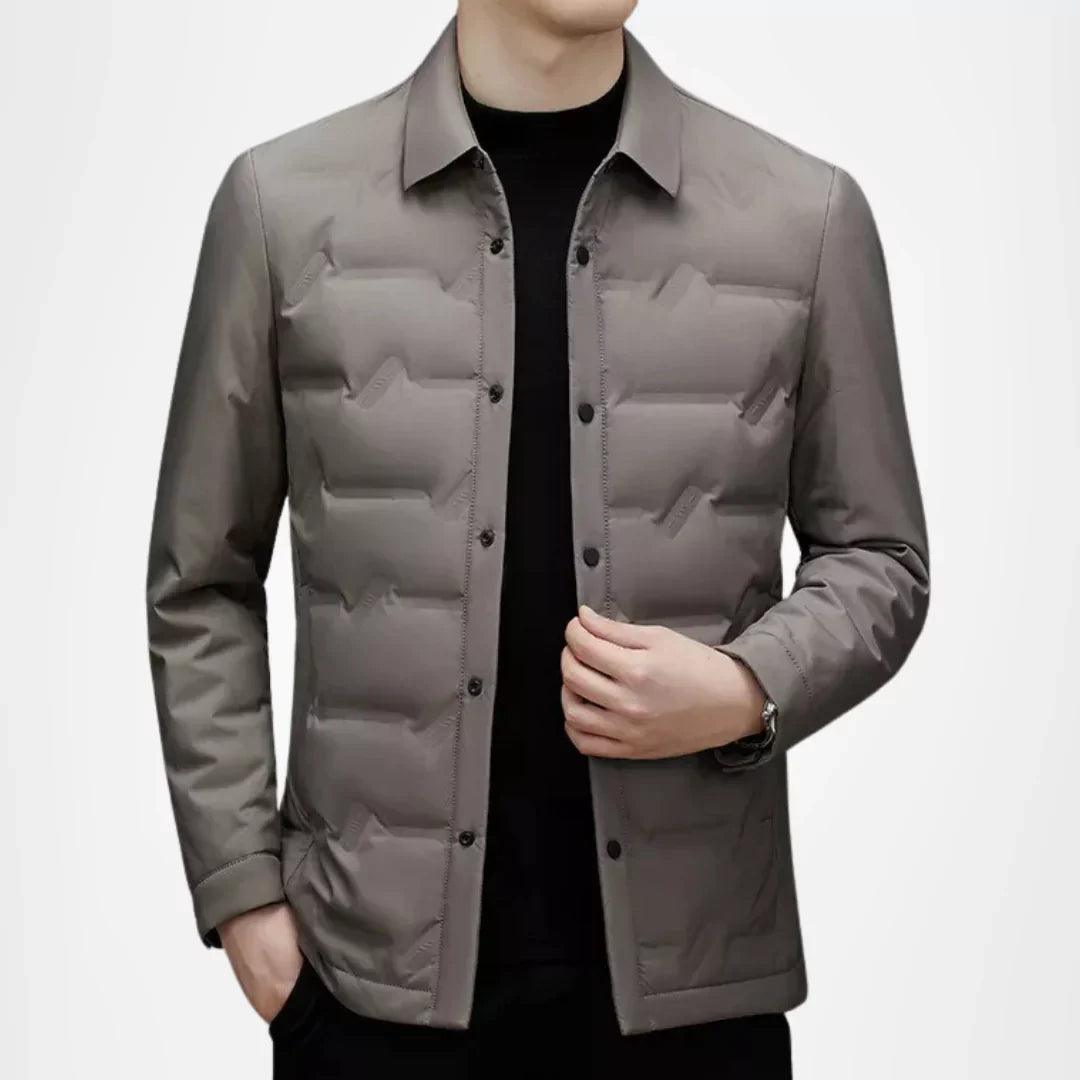 Crompton quilted down jacket