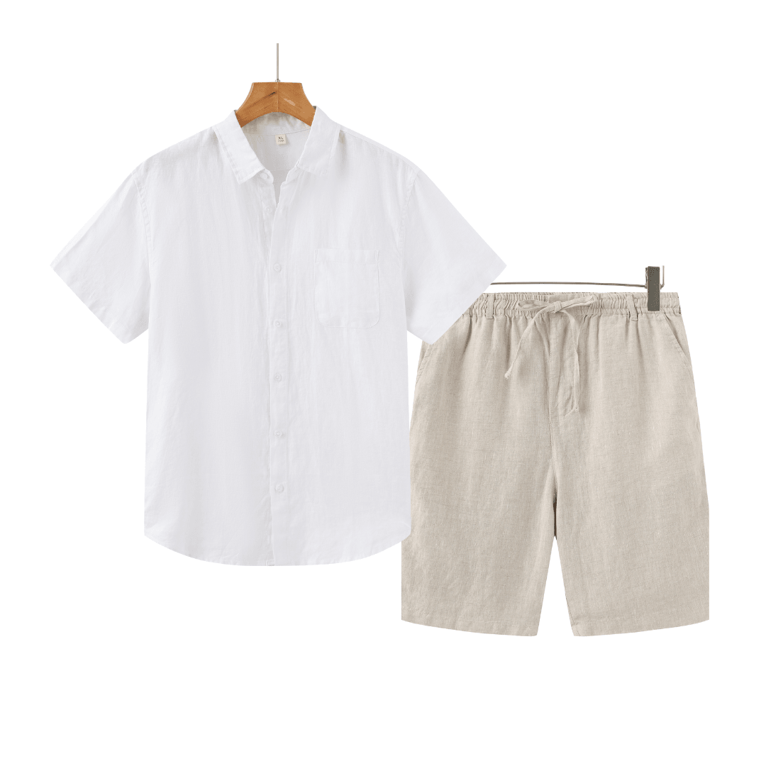 Old Money linen combo (Shorts)