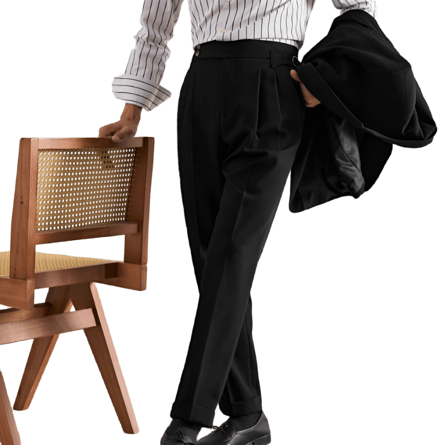 Business casual pants - Straight cut, non-iron