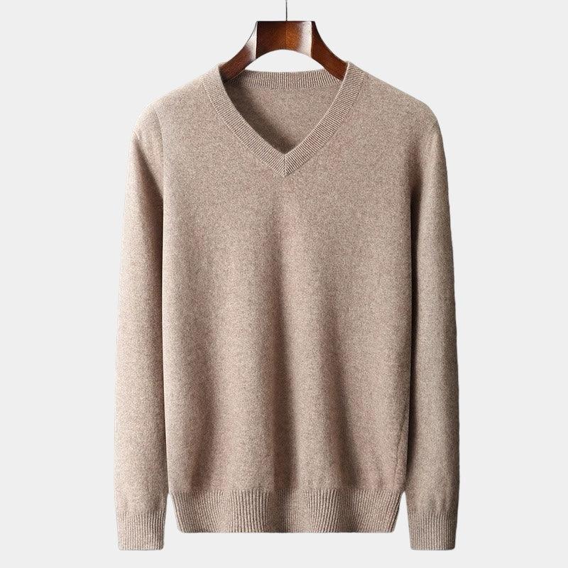 Merino wool V-neck sweater Brampton