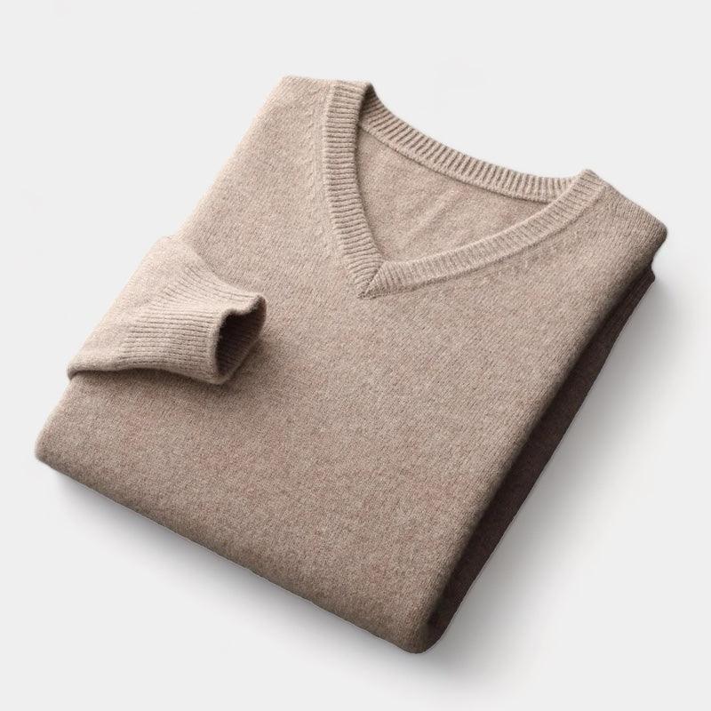 Merino wool V-neck sweater Brampton