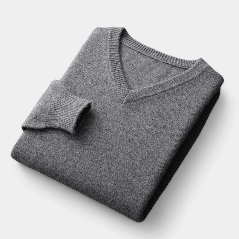 Merino wool V-neck sweater Brampton