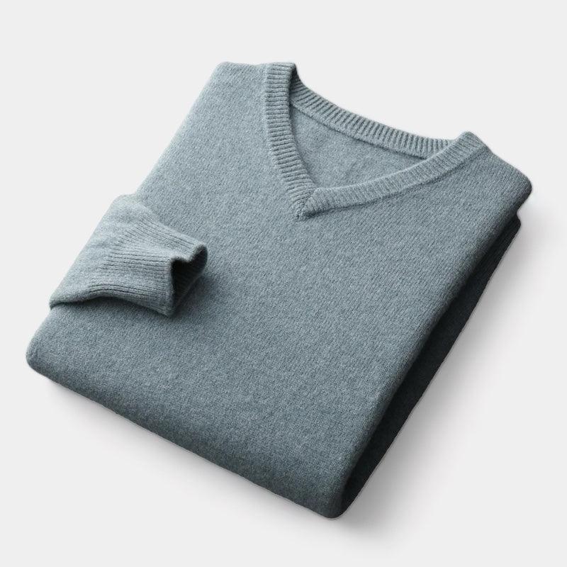Merino wool V-neck sweater Brampton