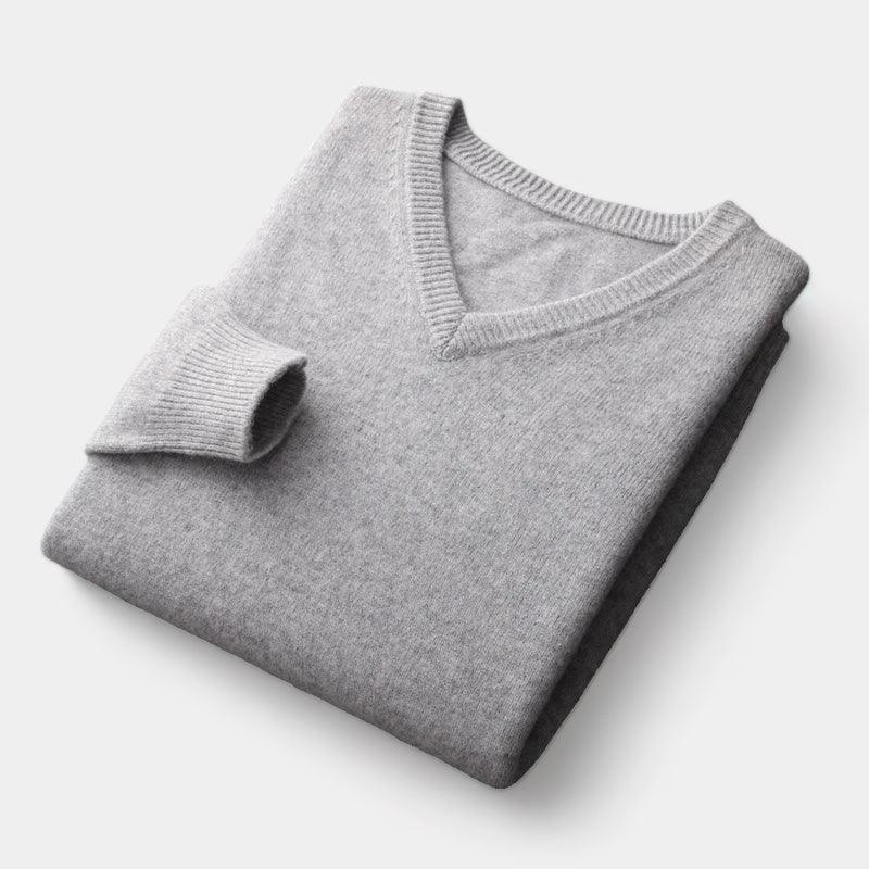 Merino wool V-neck sweater Brampton