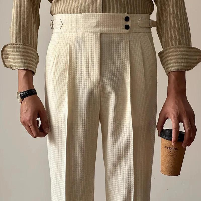 Brentwood embossed Gurkha pants