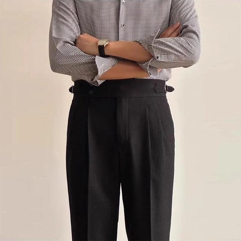 Brentwood embossed Gurkha pants