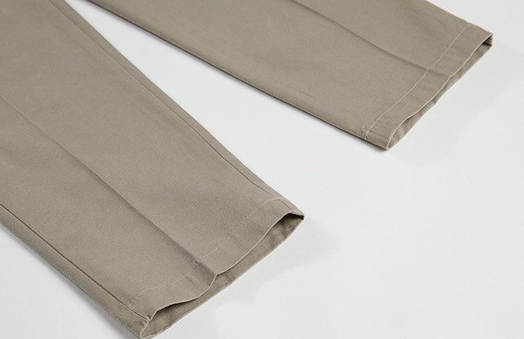 Straight chino pants