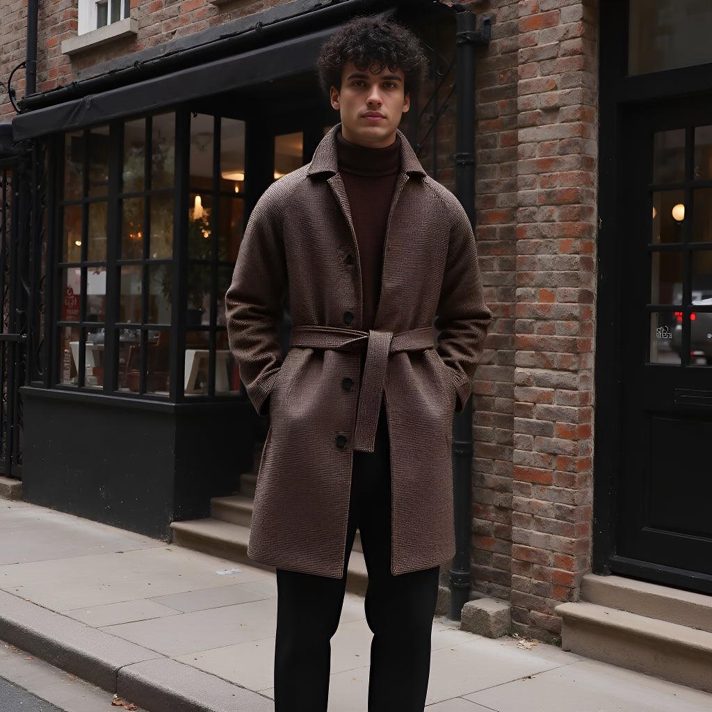 Hampton wool trench coat
