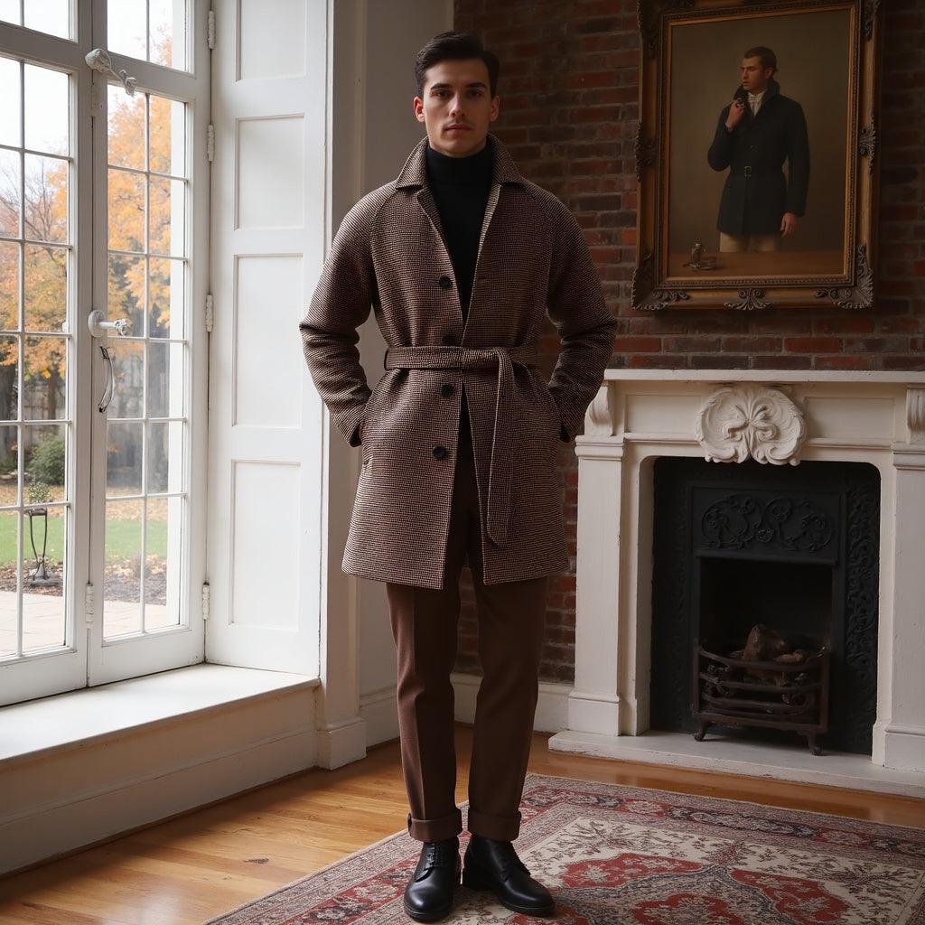 Hampton wool trench coat