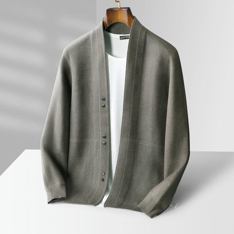 Heritage wool cardigan