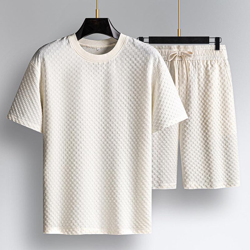 Leandro Premium waffle-knit lounge set