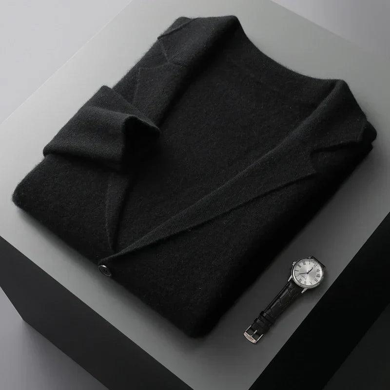 Graham Wells merino wool cardigan