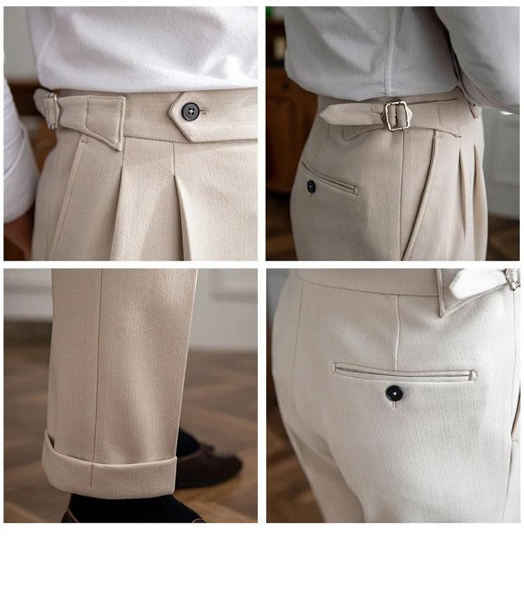 High-waisted pants