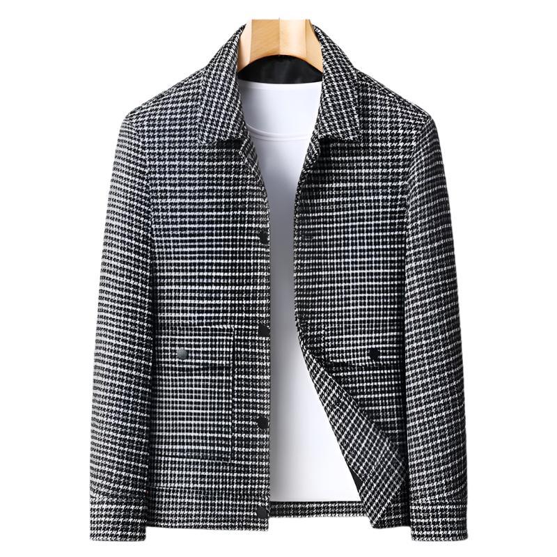 Jinsha knit lapel jacket