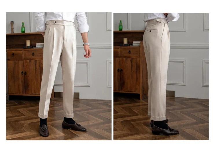 High-waisted pants