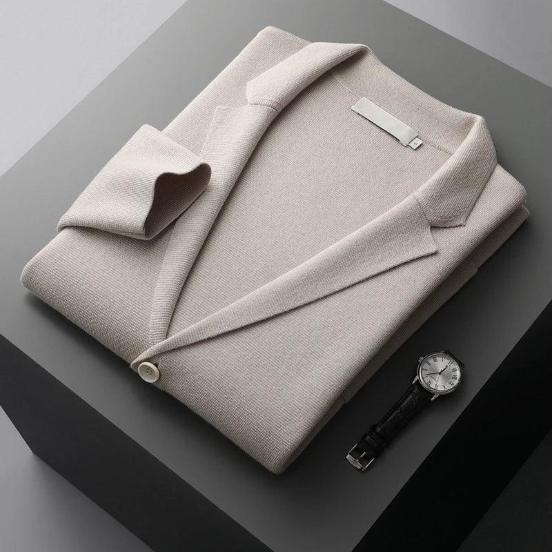 Graham Wells merino wool cardigan