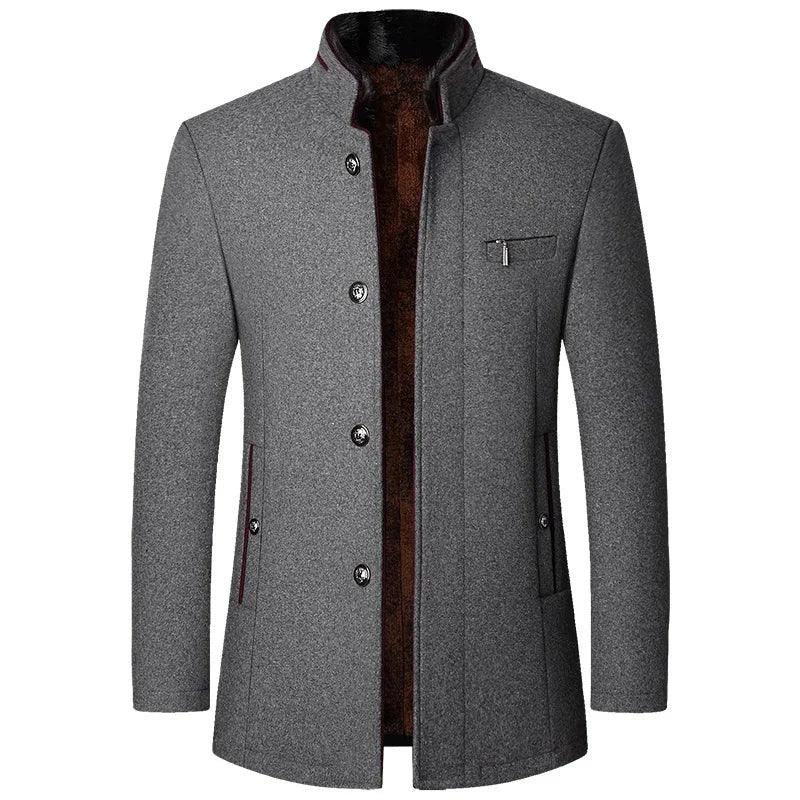 Prestige wool overcoat