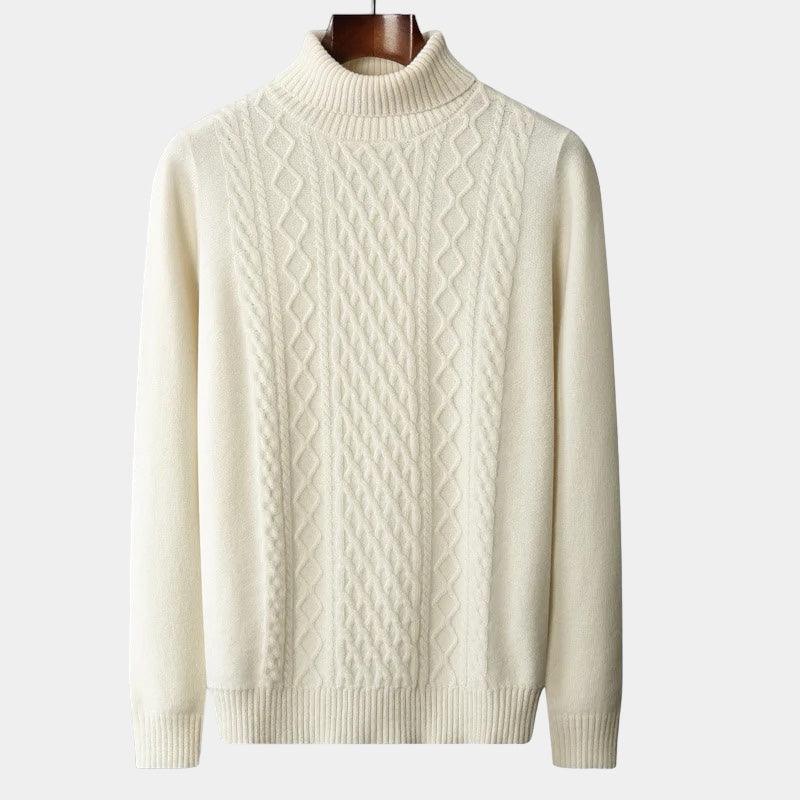 Merino wool turtleneck sweater ASHBURY
