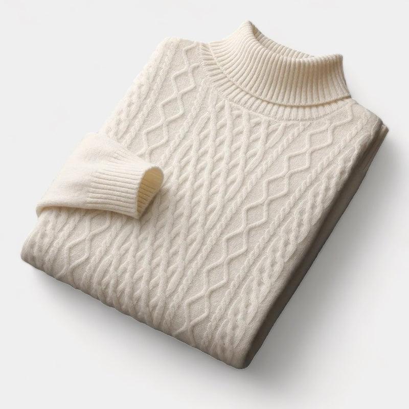 Merino wool turtleneck sweater ASHBURY