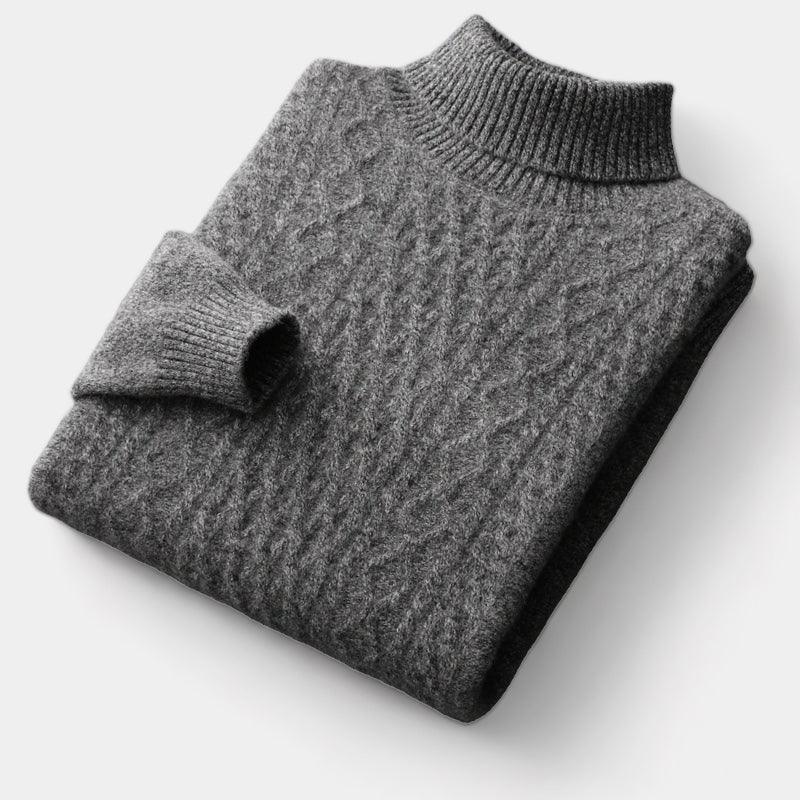 Merino wool turtleneck sweater ASHBURY