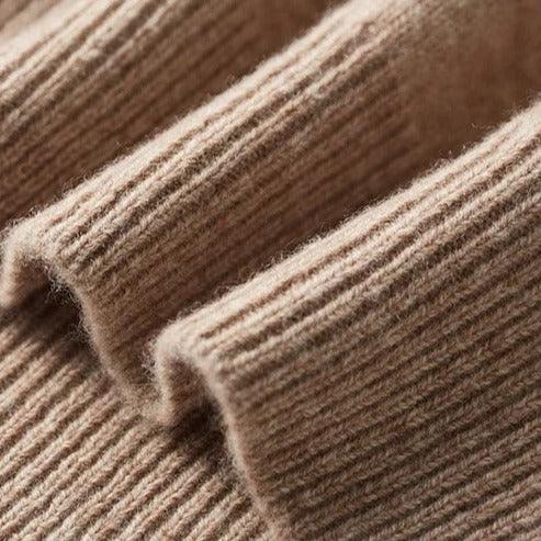 Arundel merino wool quarter-zip sweater