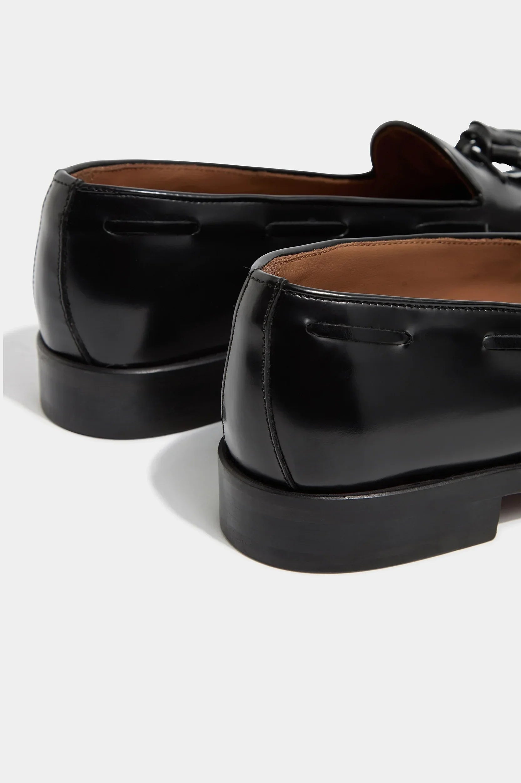 Black tassel loafers - Italian design