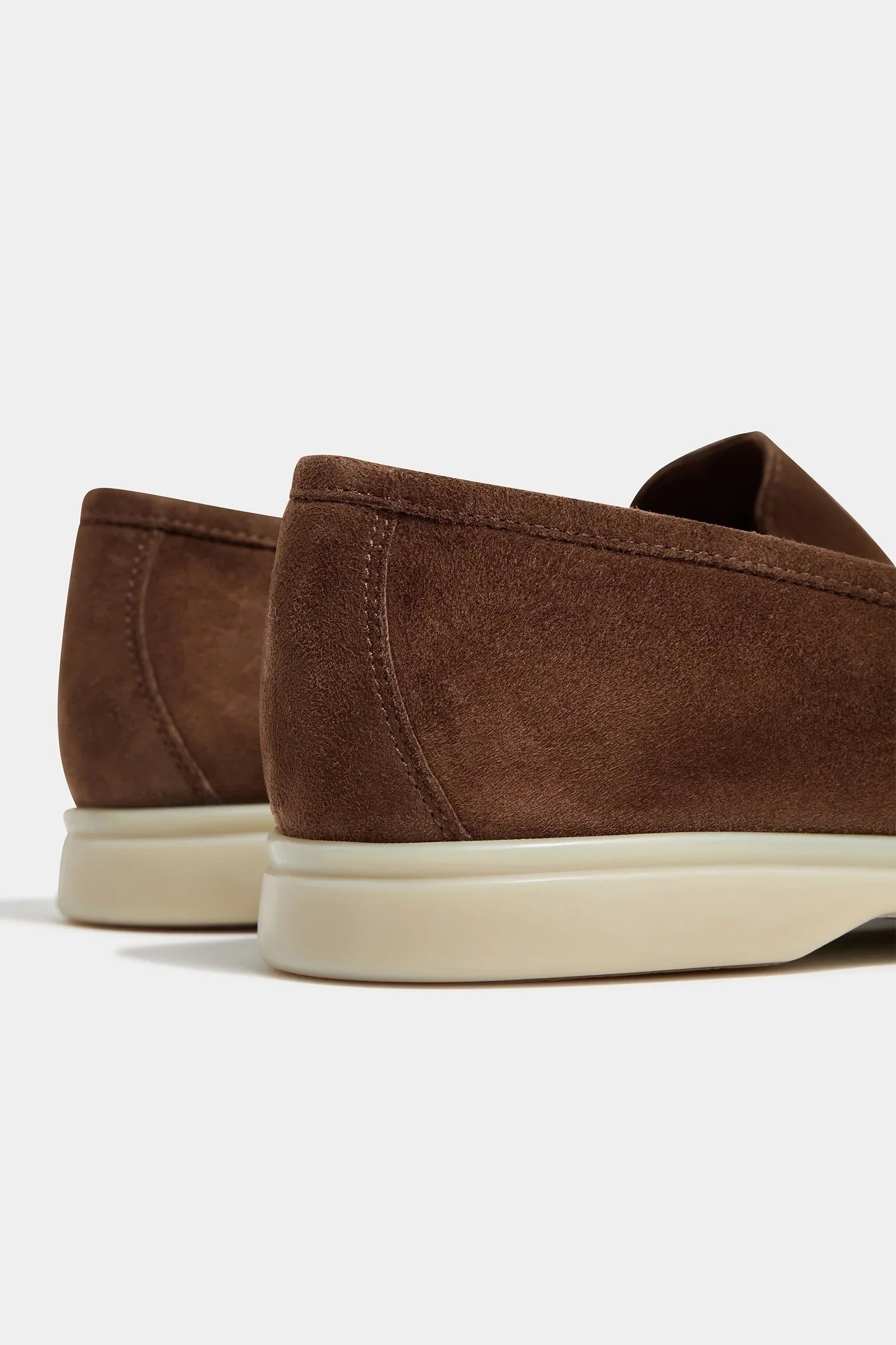 Brown suede loafers - Italian design