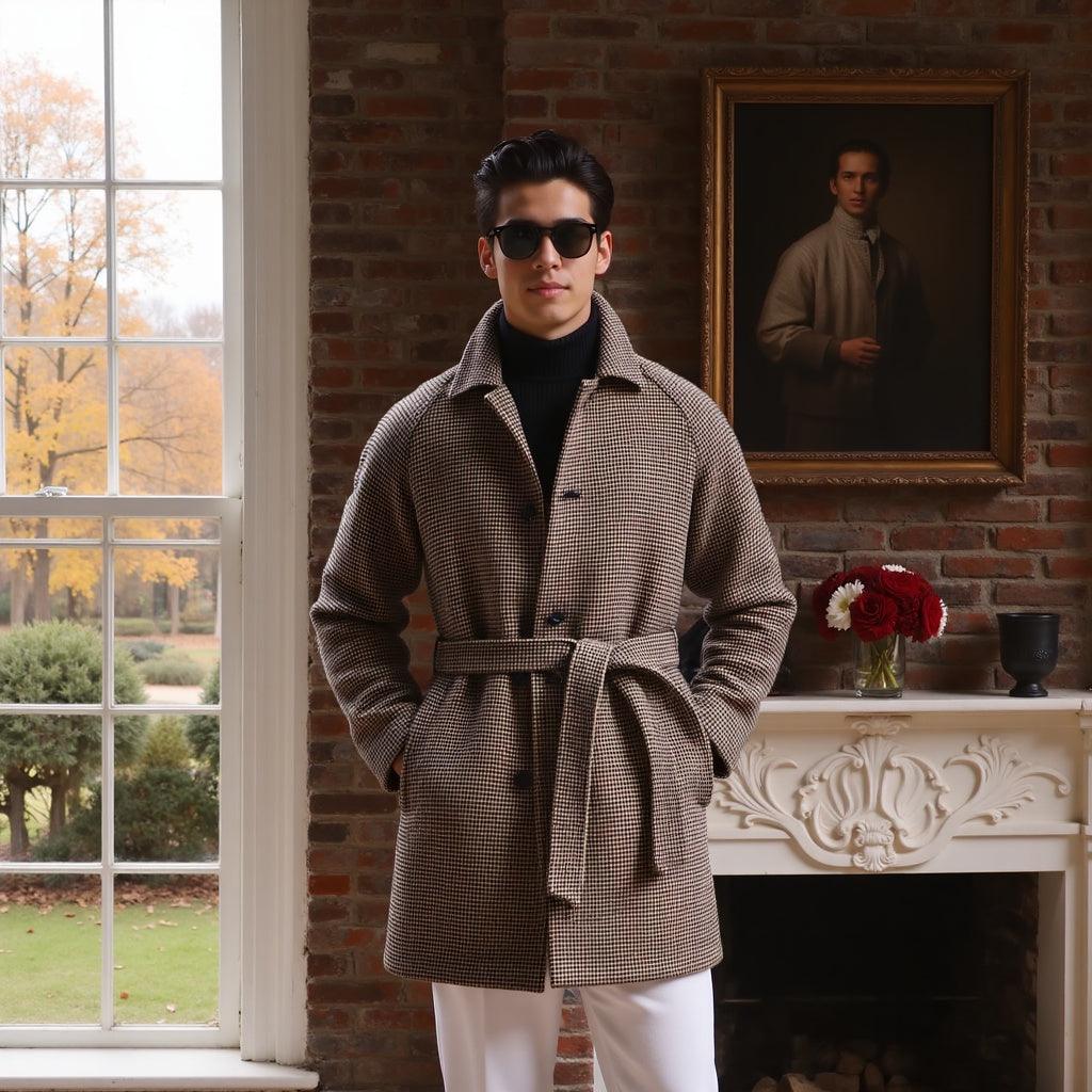 Hampton wool trench coat