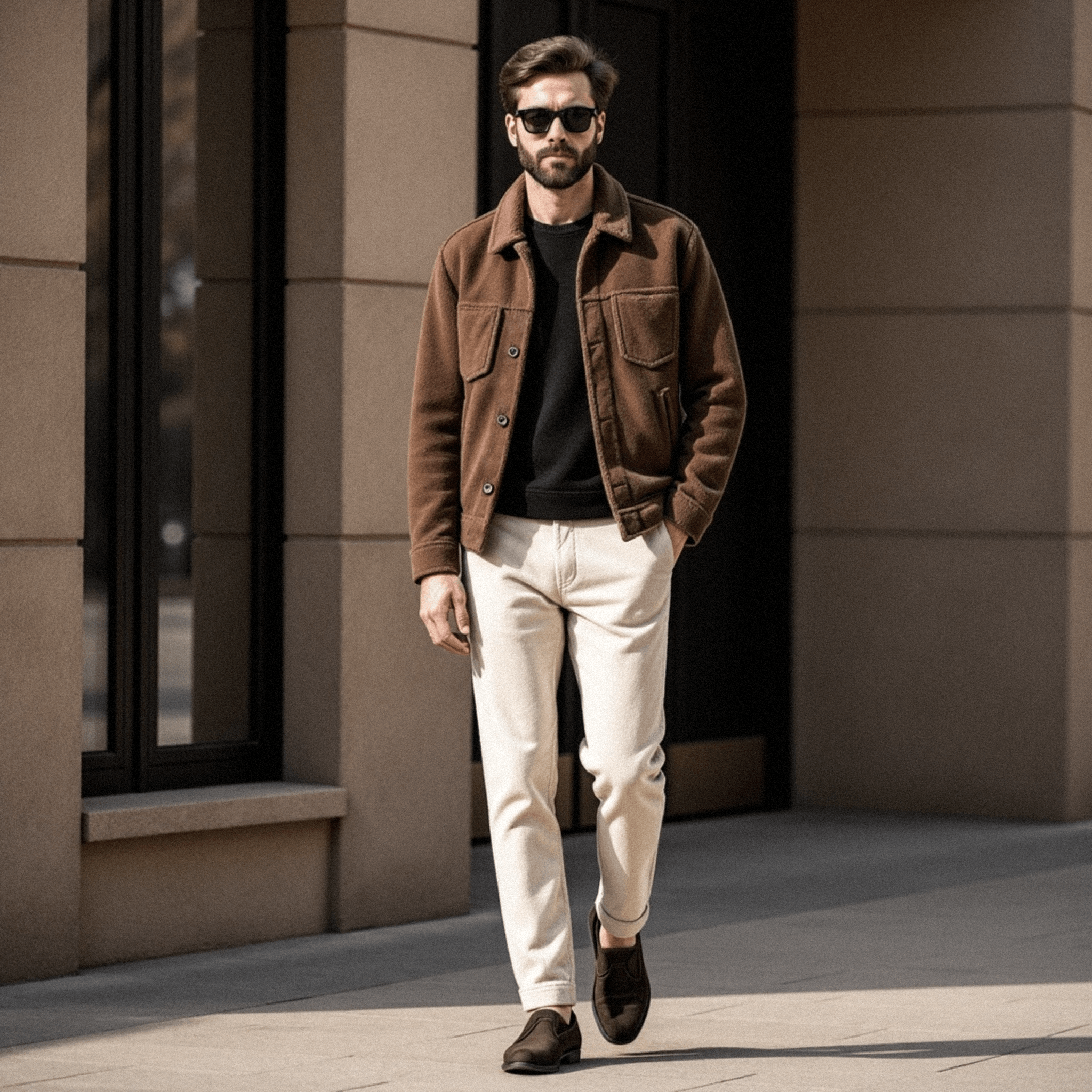 Highland Estate lambswool coat
