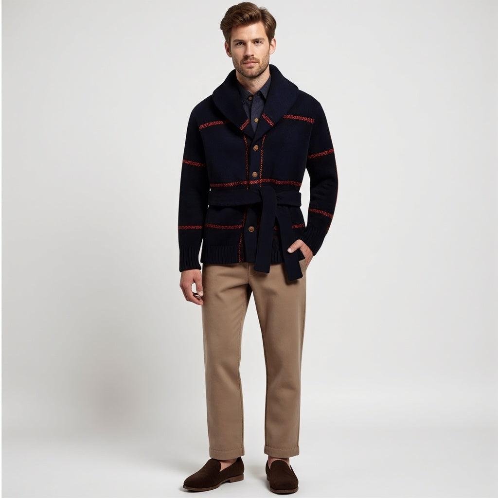 Manteau pull ceinturé Beaumont