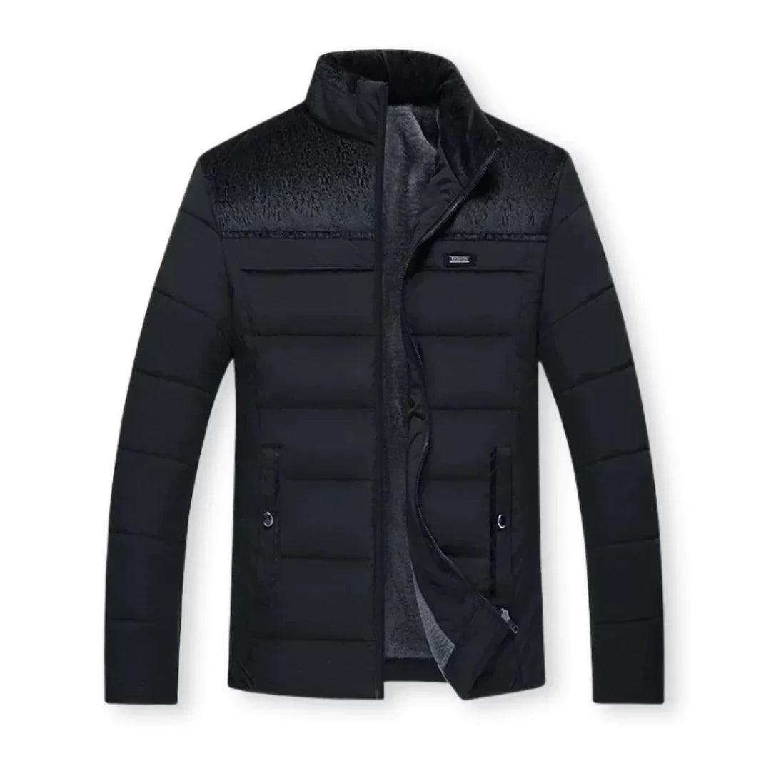 DOMINION quilted military jacket