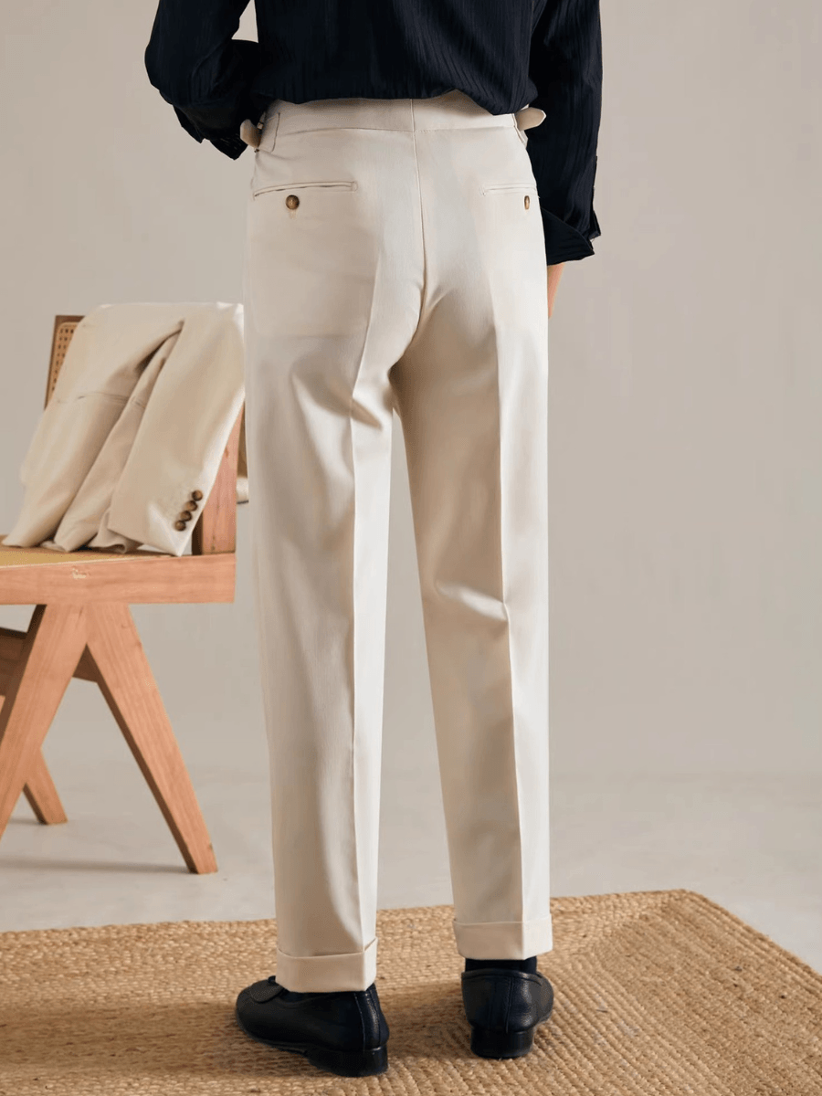 Business casual pants - Straight cut, non-iron