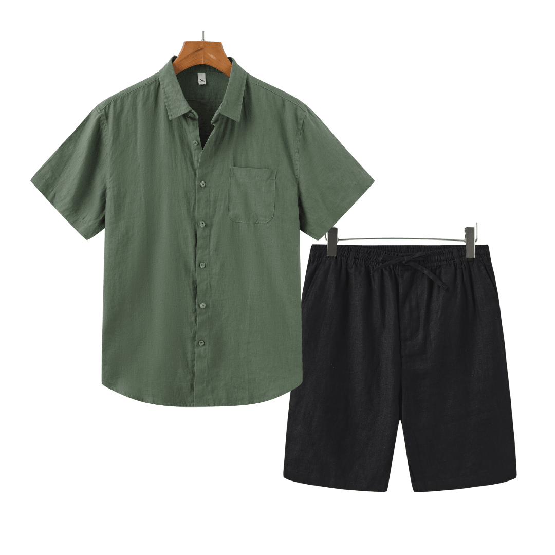 Old Money linen combo (Shorts)