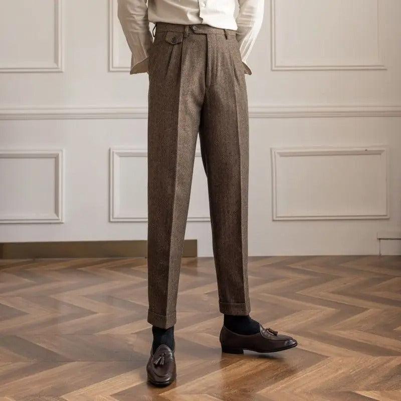 CHADWICK 1935 wool Gurkha pants