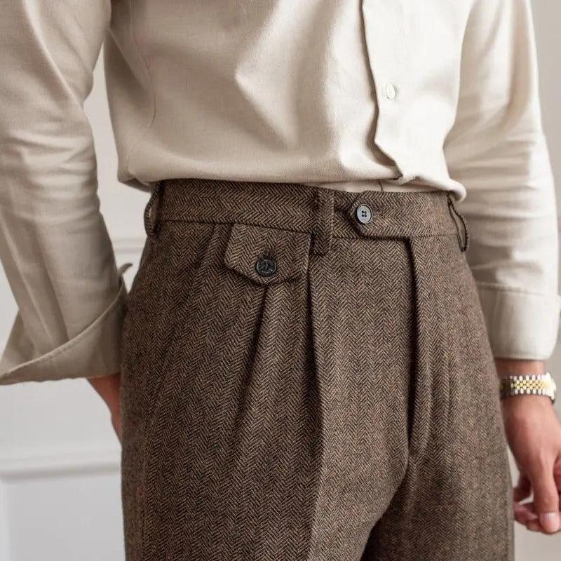 CHADWICK 1935 wool Gurkha pants