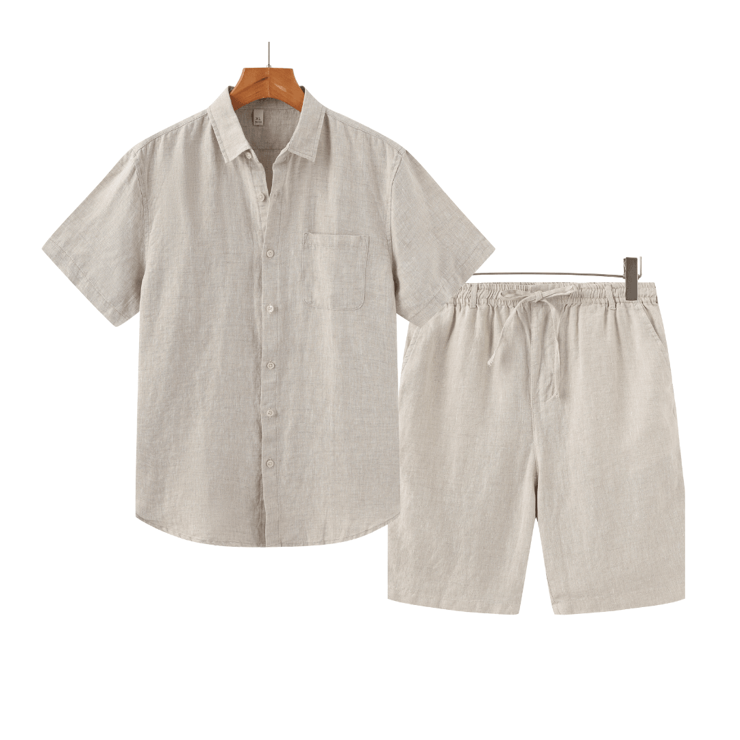 Old Money linen combo (Shorts)