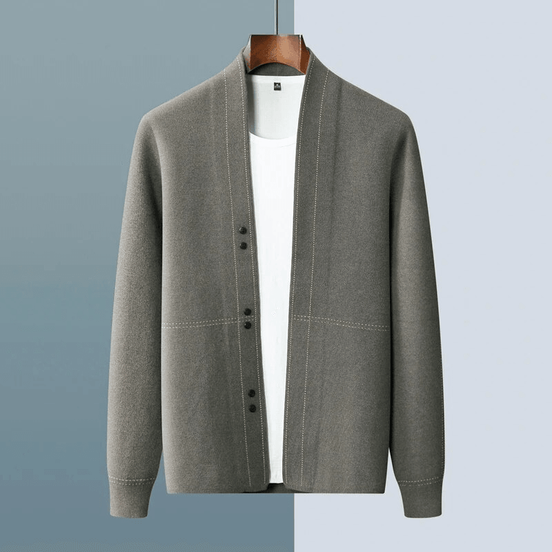 Heritage wool cardigan