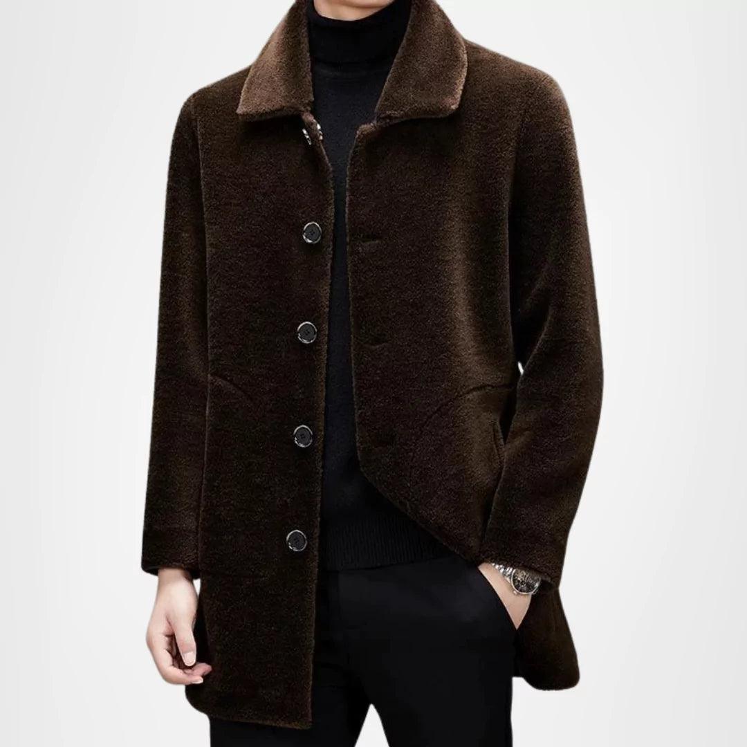 The MARQUIS wool-skin coat