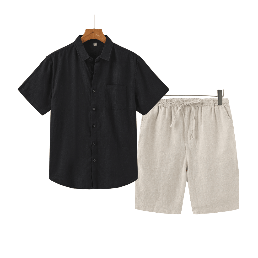 Old Money linen combo (Shorts)