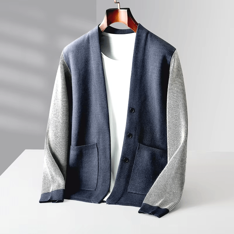 Jacob Mason merino wool cardigan